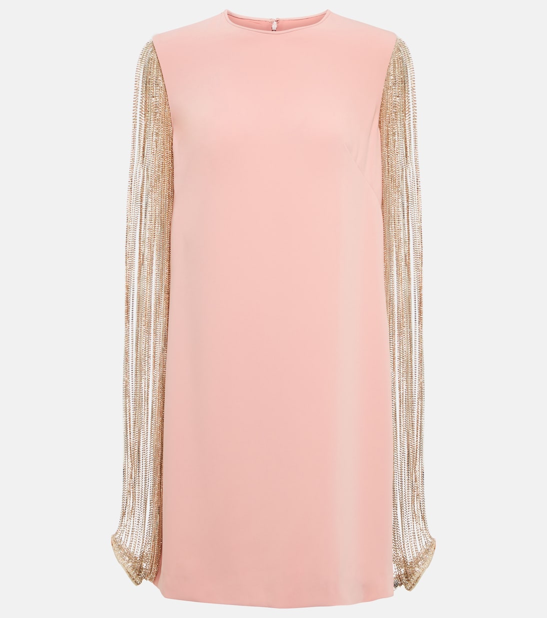 Robe Valencia en crêpe à cristaux | Costarellos