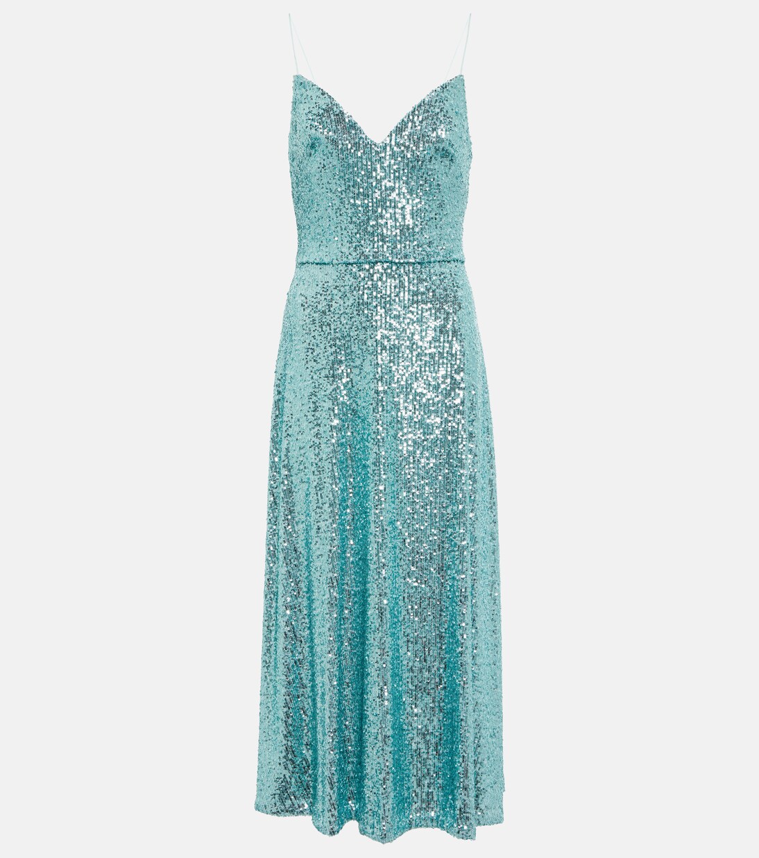 Robe midi à sequins | Monique Lhuillier