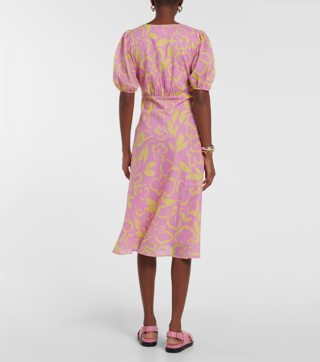 Midikleid Charlotte aus Baumwolle | Velvet