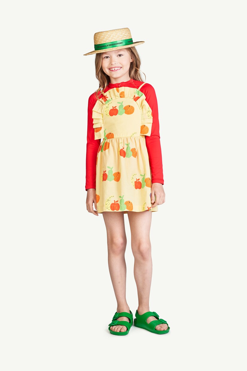 Dragonfly printed cotton dress | The Animals Observatory