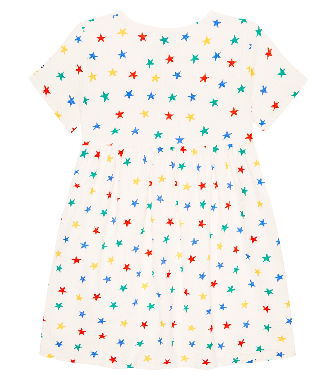 Star-print cotton minidress | Bobo Choses