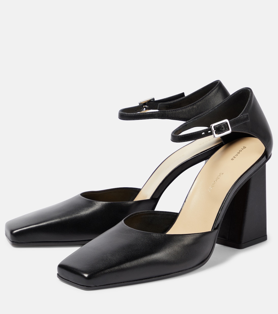 Escarpins Quad en cuir | Proenza Schouler