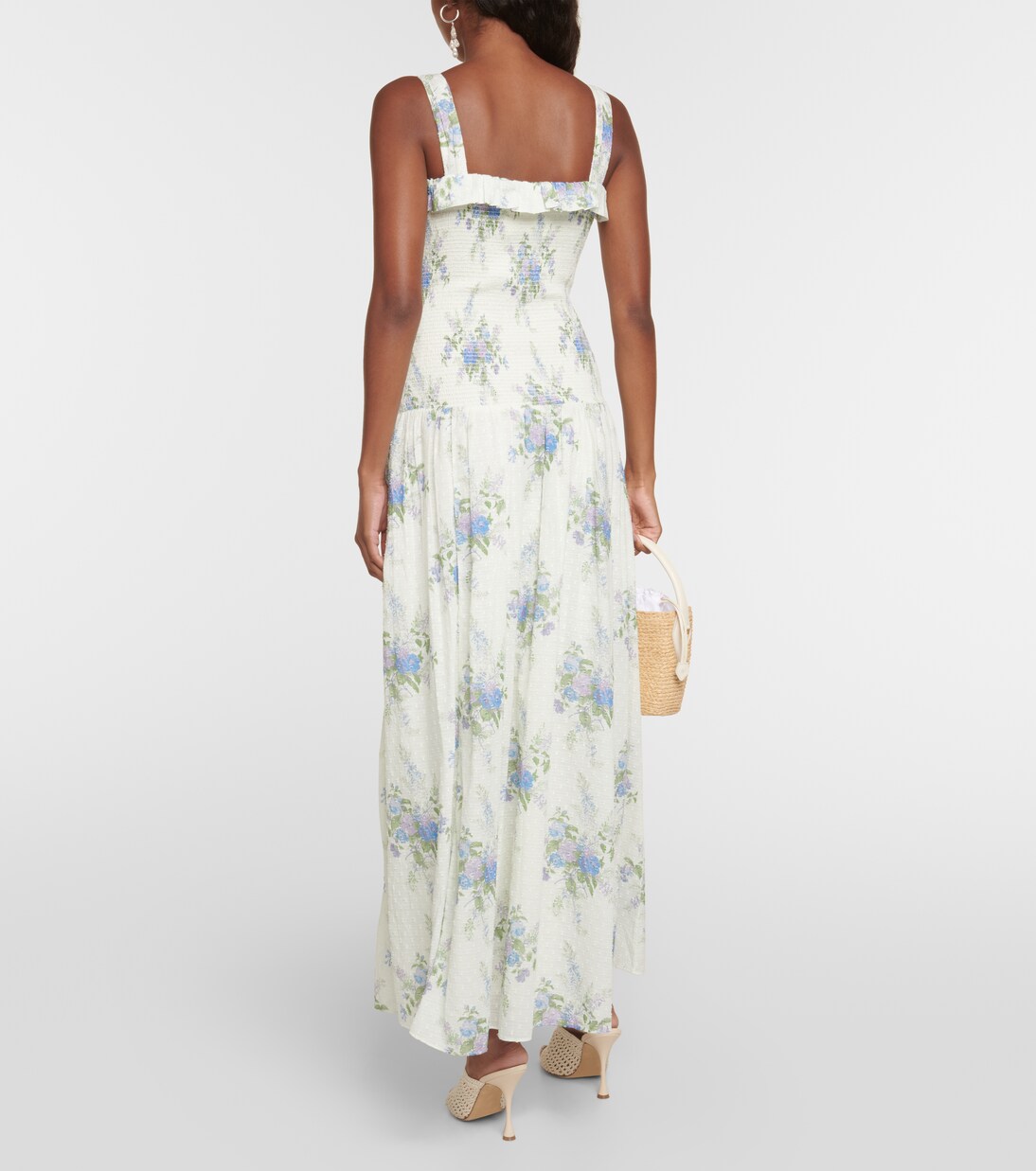 Robe longue Bello en coton | LoveShackFancy