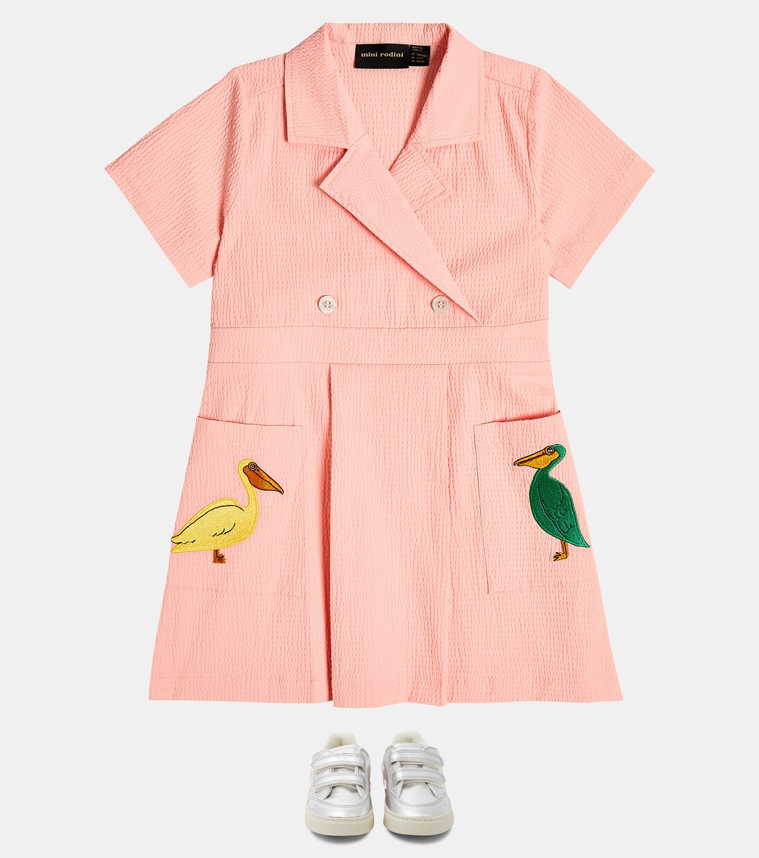 Sneakers V-12 in pelle metallizzata | Veja Kids