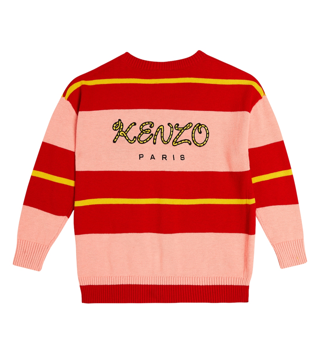 Cardigan in misto cotone a righe | Kenzo Kids