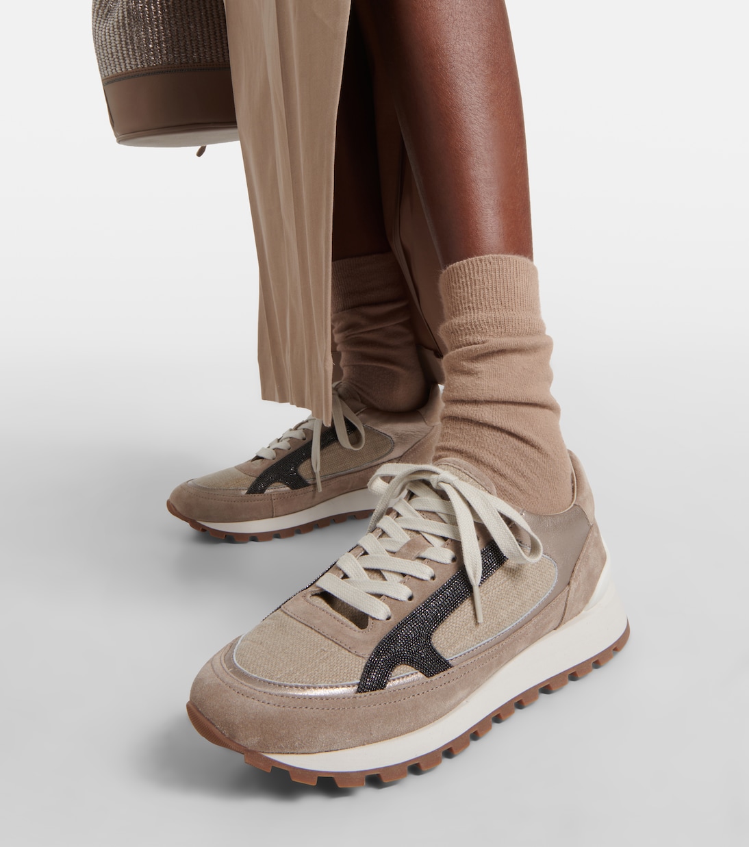 Baskets en cuir | Brunello Cucinelli