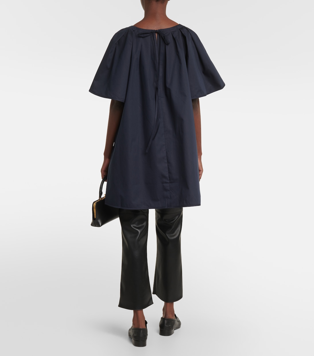 Oversize-T-Shirt aus Baumwolle und Seide | CO