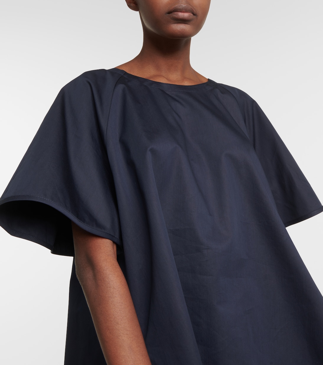 Oversize-T-Shirt aus Baumwolle und Seide | CO