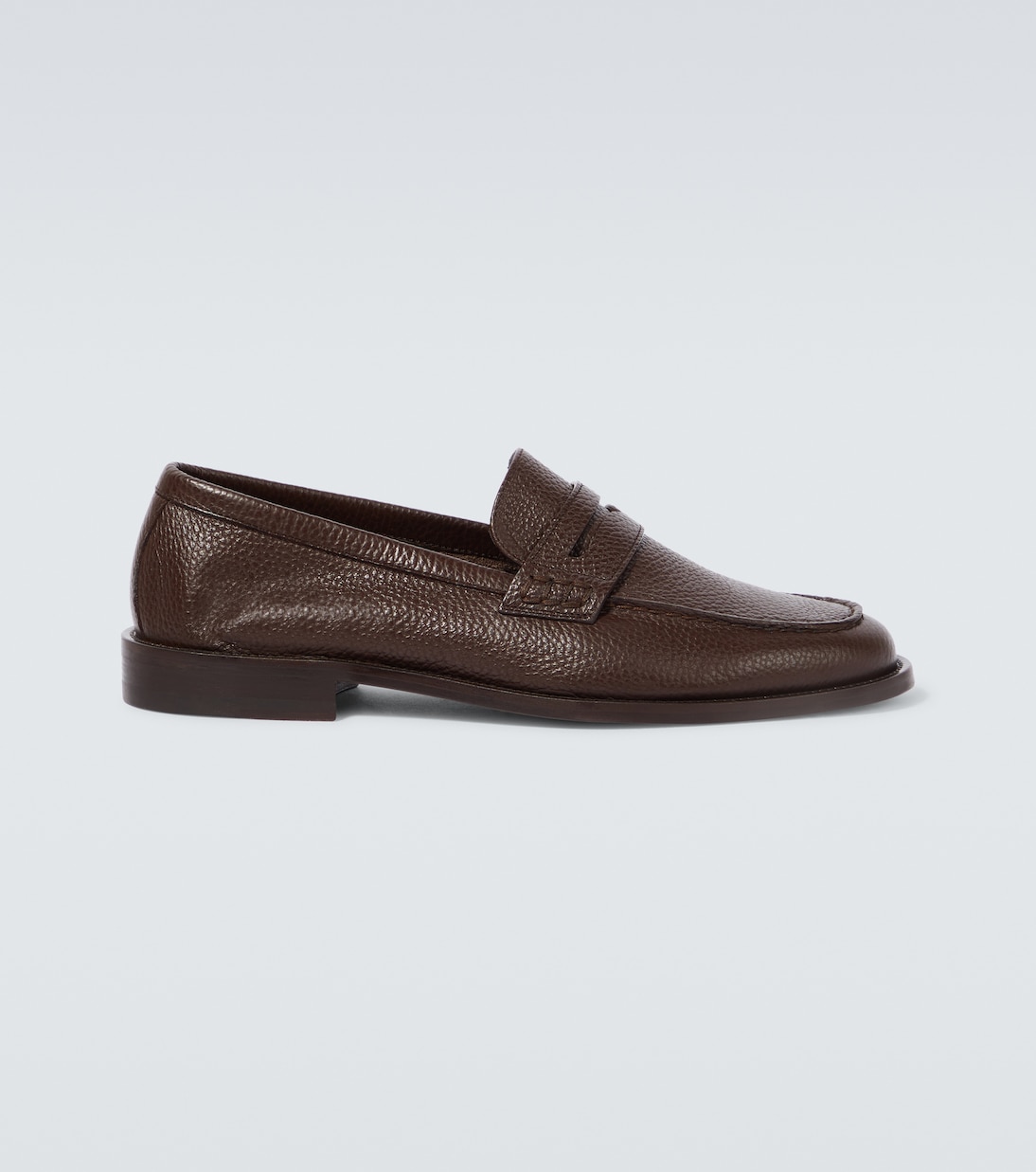 Perry leather penny loafers | Manolo Blahnik