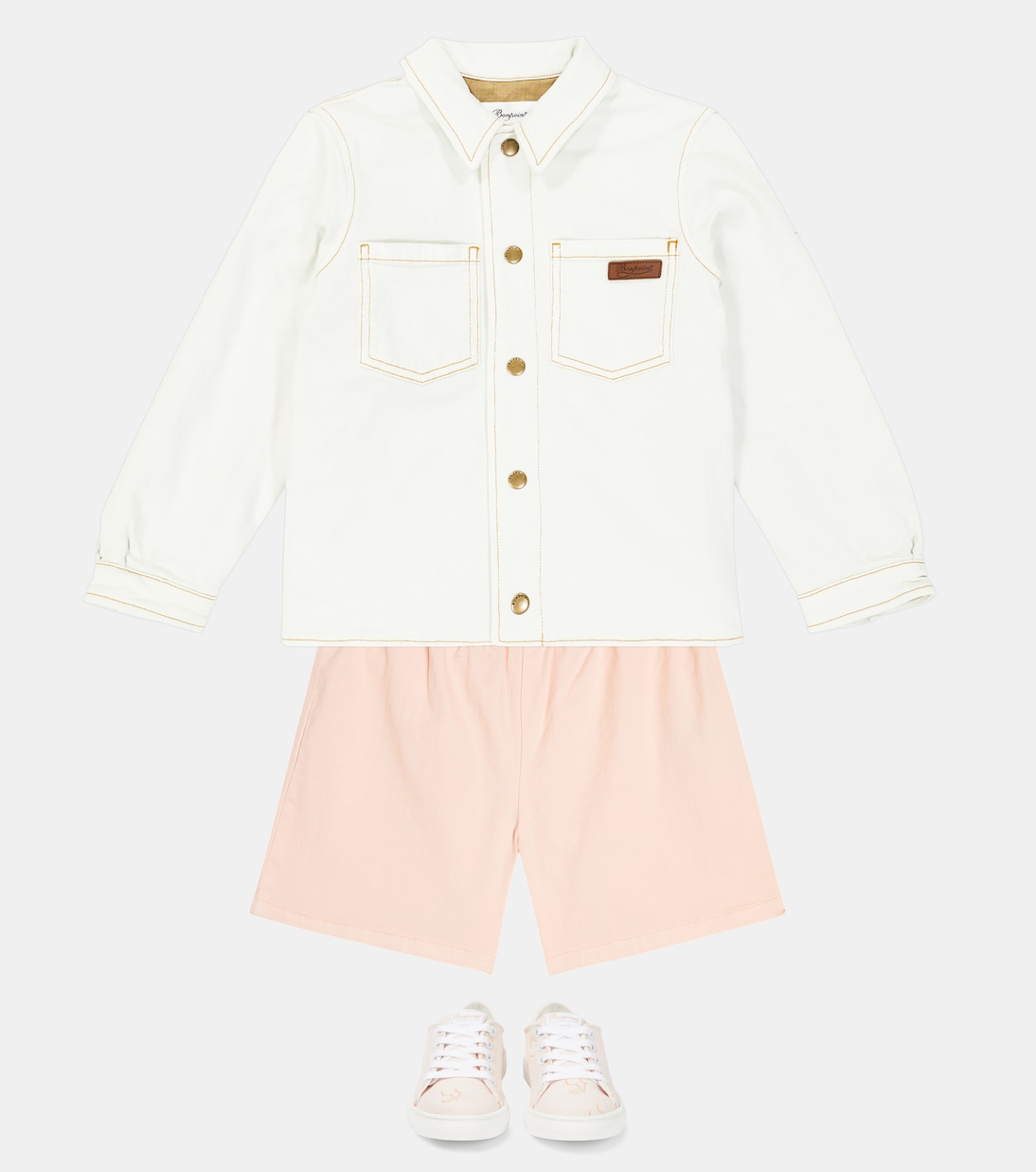 Emily denim shorts | Bonpoint