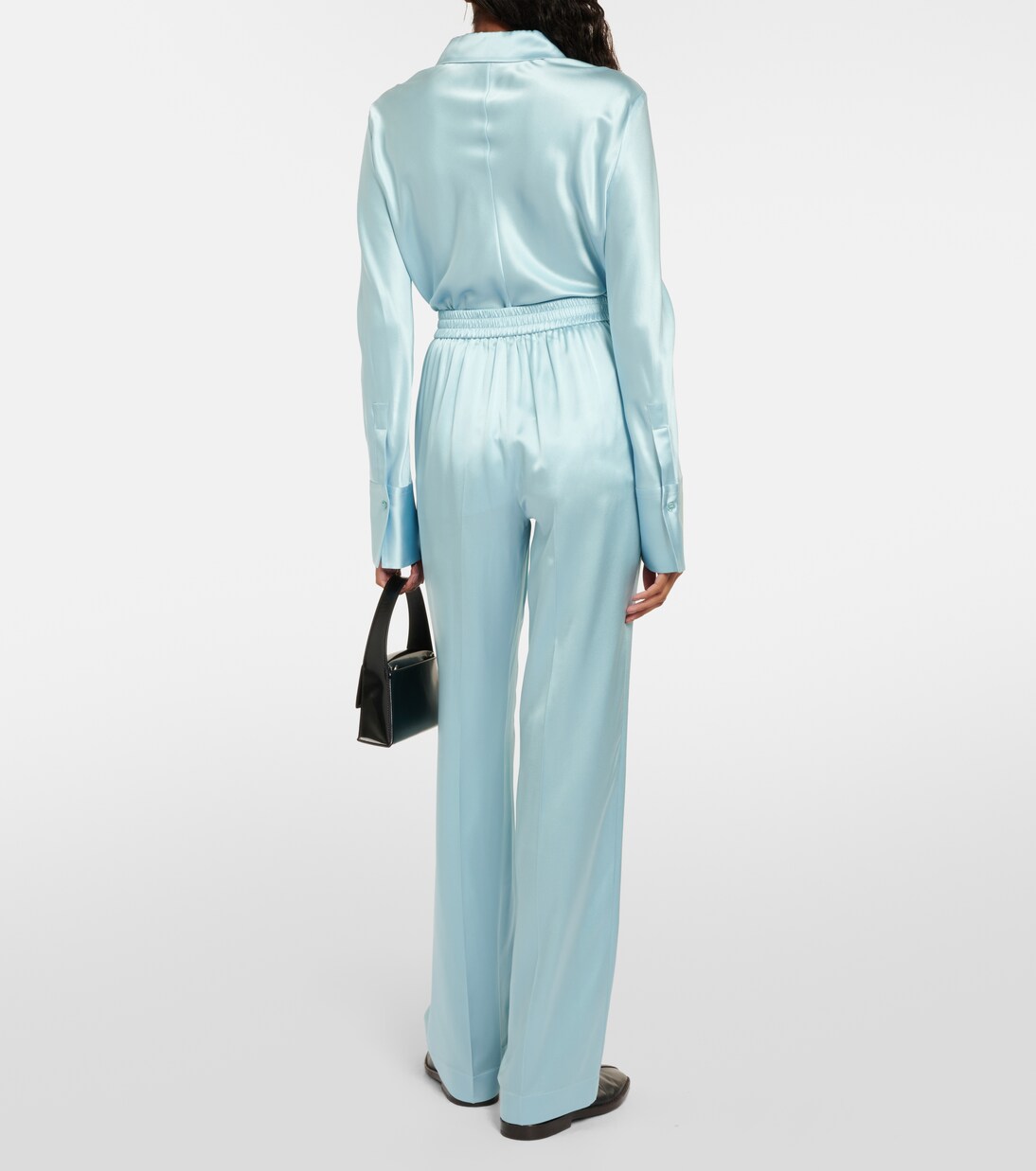 Hose Tova aus Seidensatin | Joseph