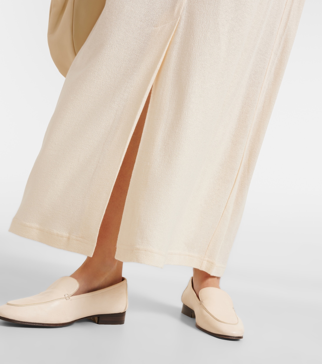 Jupe longue Leisure Mia en lin mélangé | Max Mara