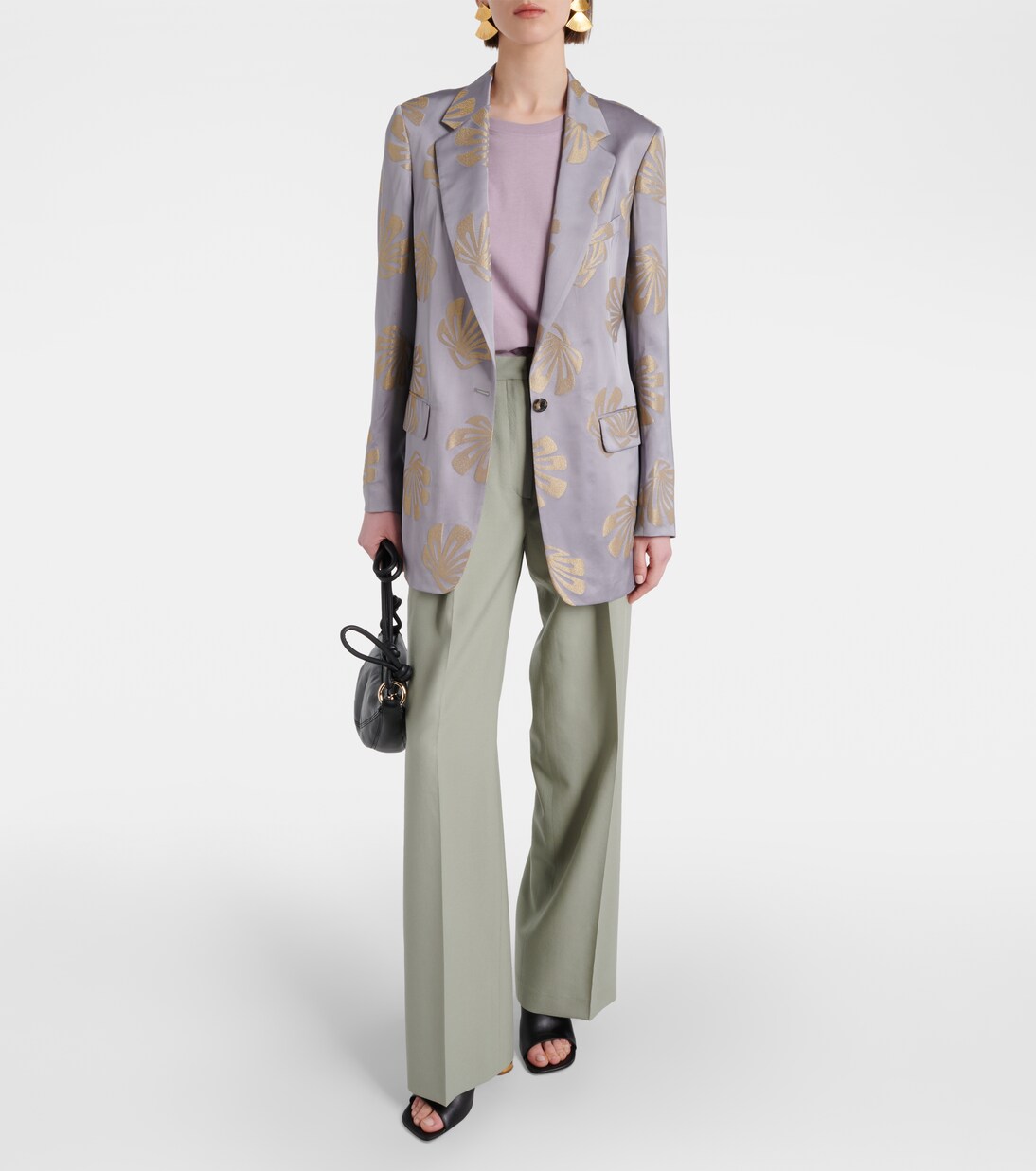 Bedruckter Blazer aus Jacquard | Dries Van Noten
