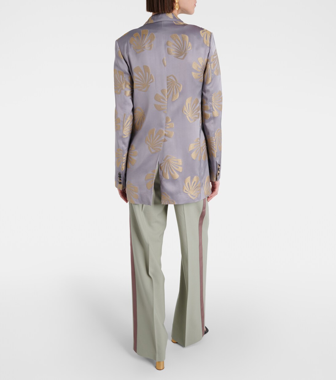 Bedruckter Blazer aus Jacquard | Dries Van Noten