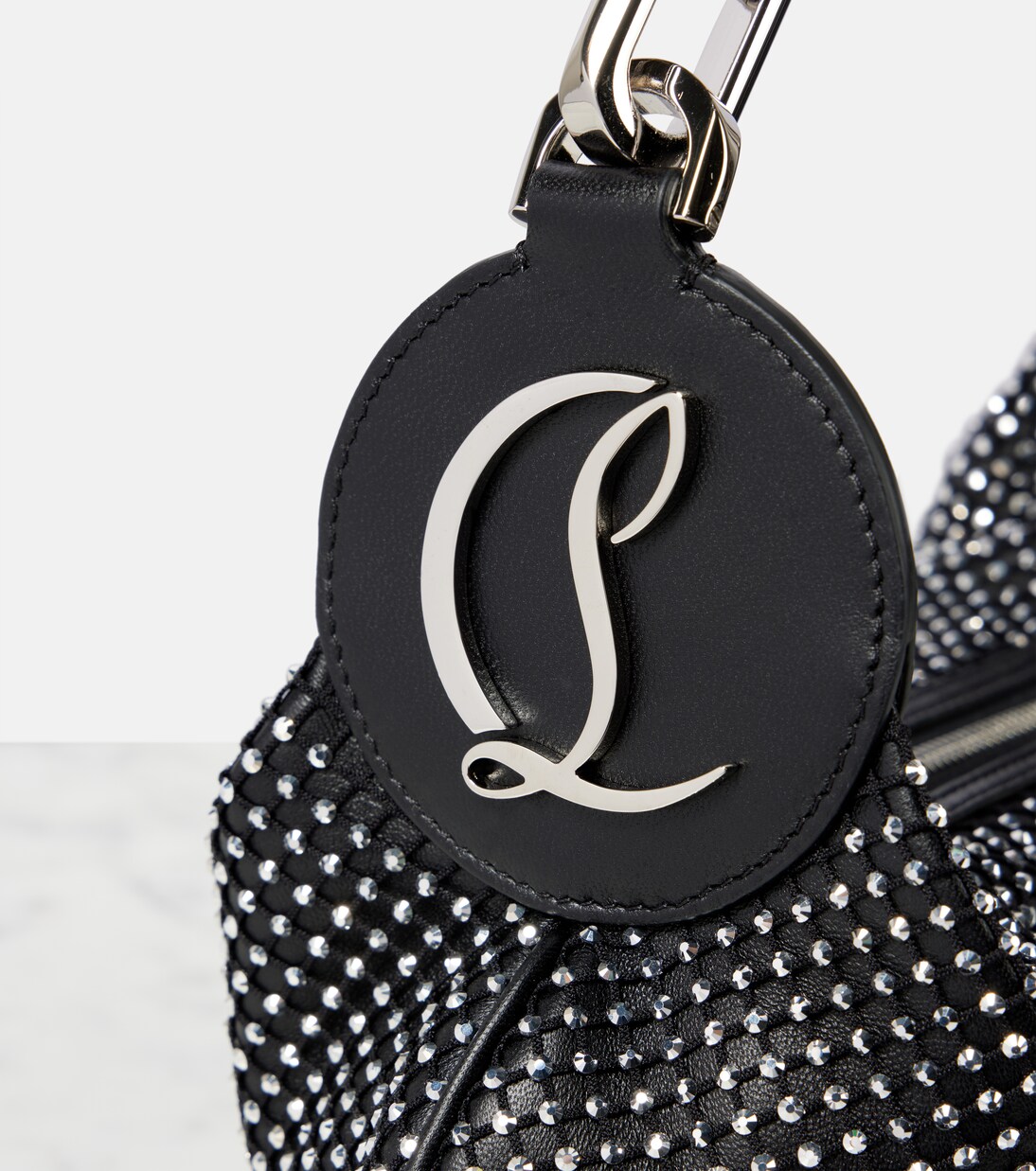 Le 54 embellished leather shoulder bag | Christian Louboutin