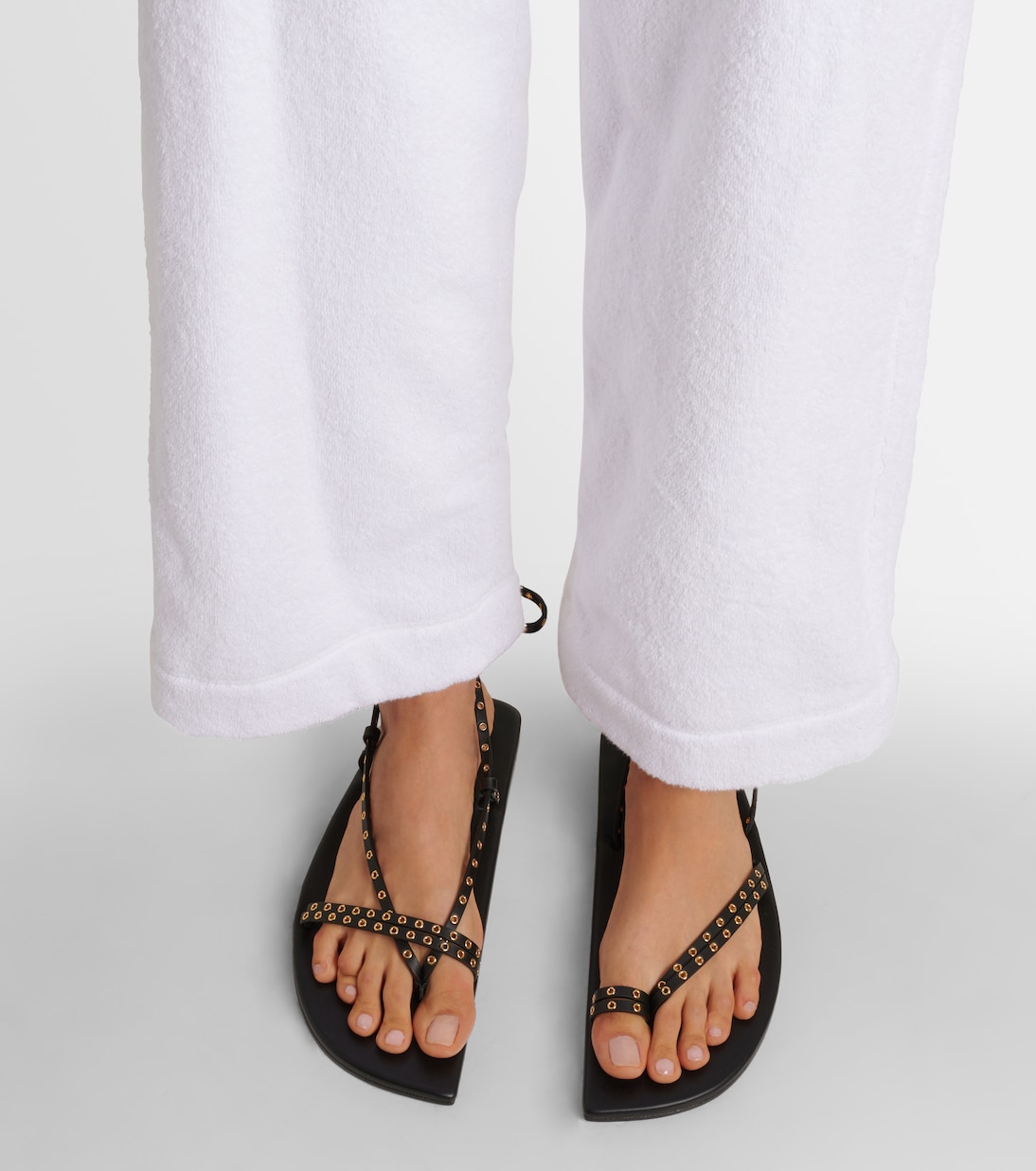 Verzierte Sandalen Marsa aus Leder | Alaïa