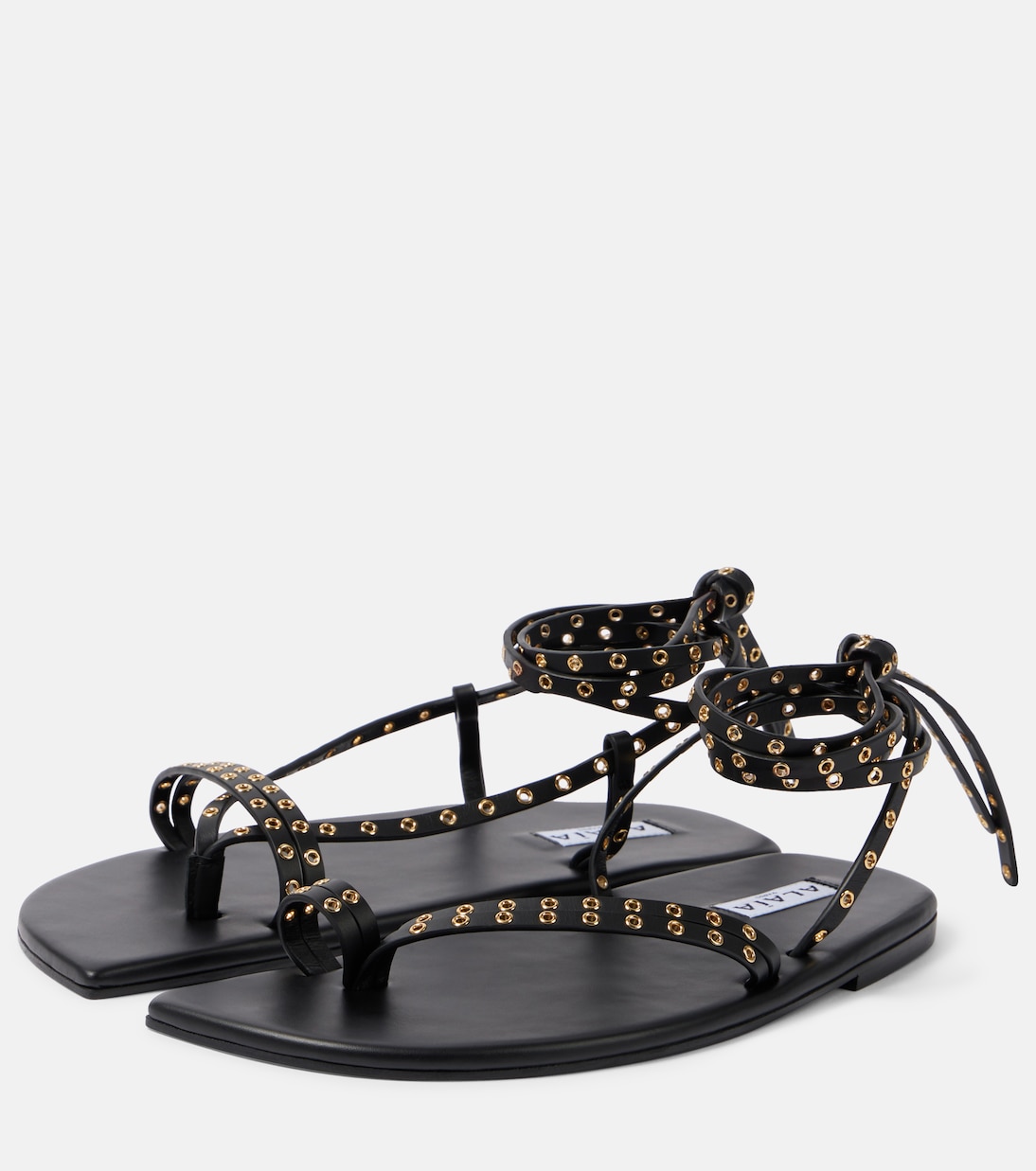 Verzierte Sandalen Marsa aus Leder | Alaïa
