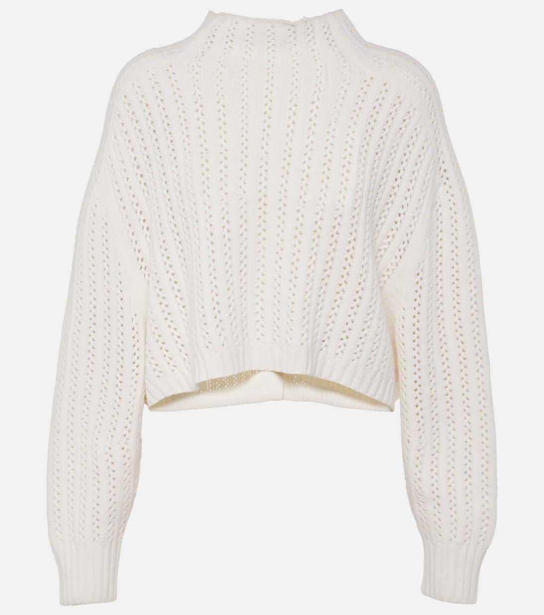 Pull raccourci en laine et cachemire | Max Mara