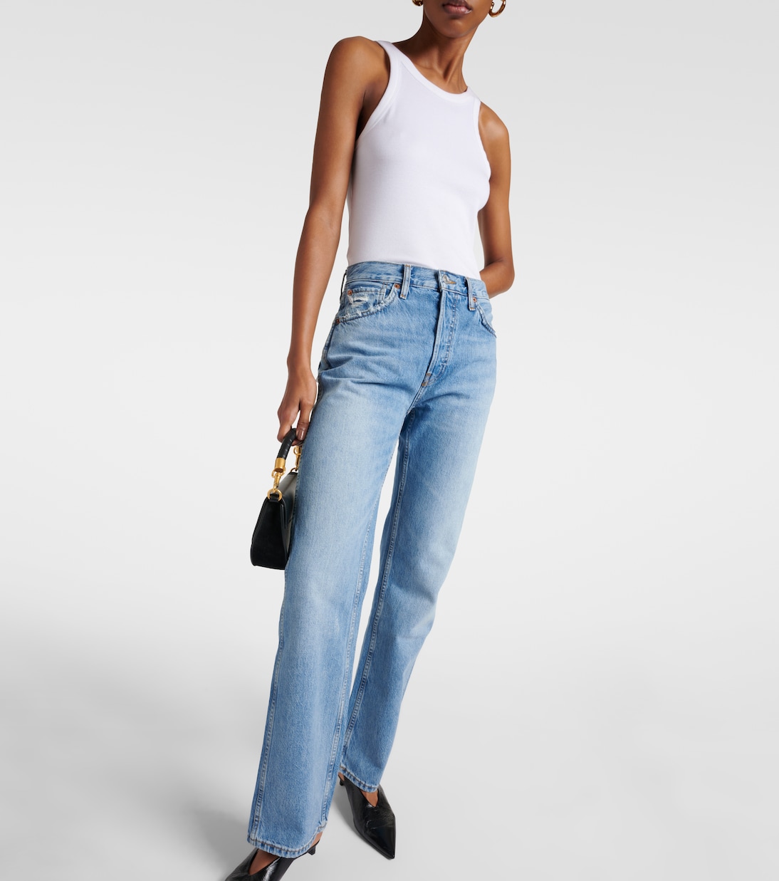High-Rise Straight Jeans | Re/Done