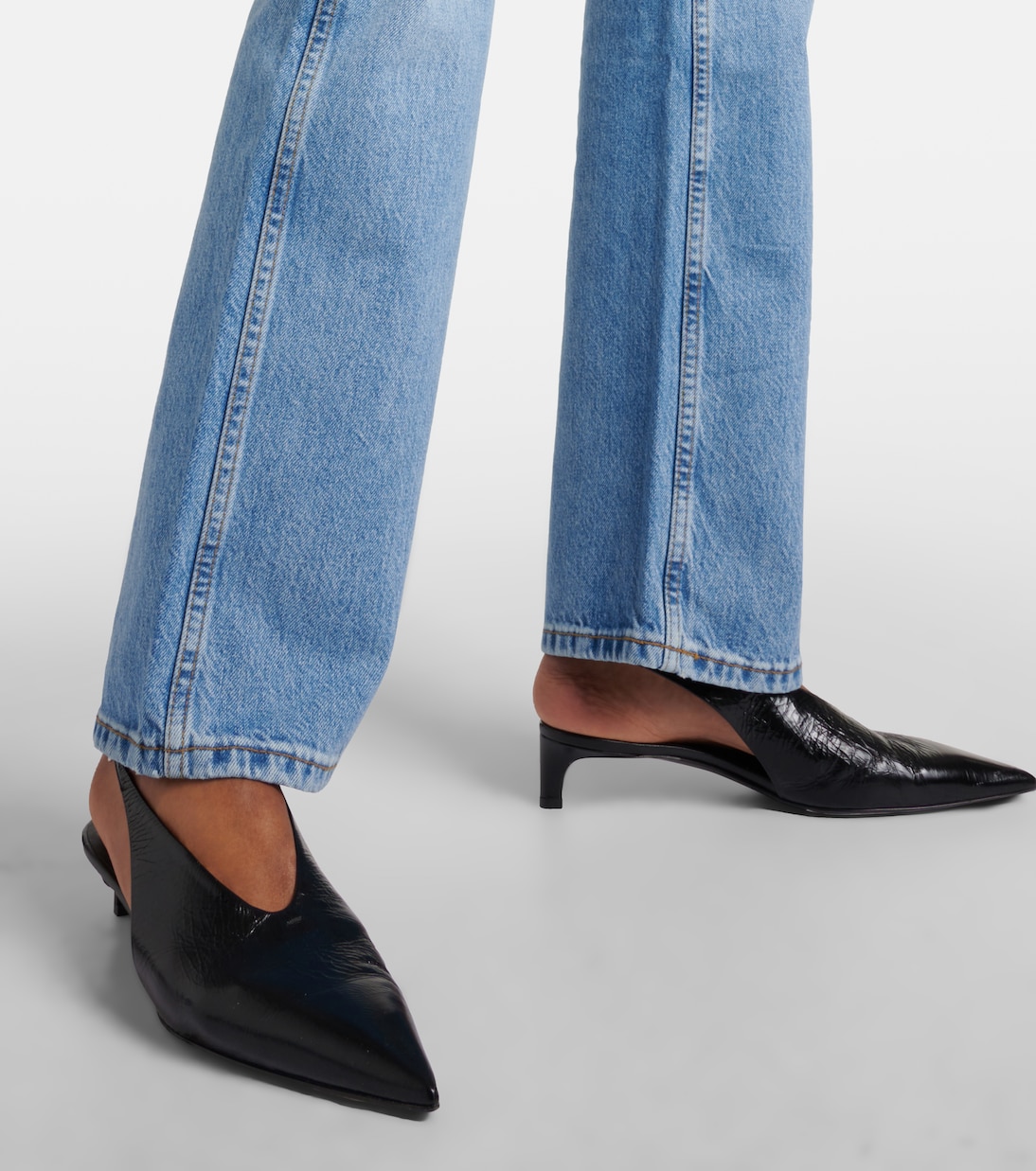 High-Rise Straight Jeans | Re/Done
