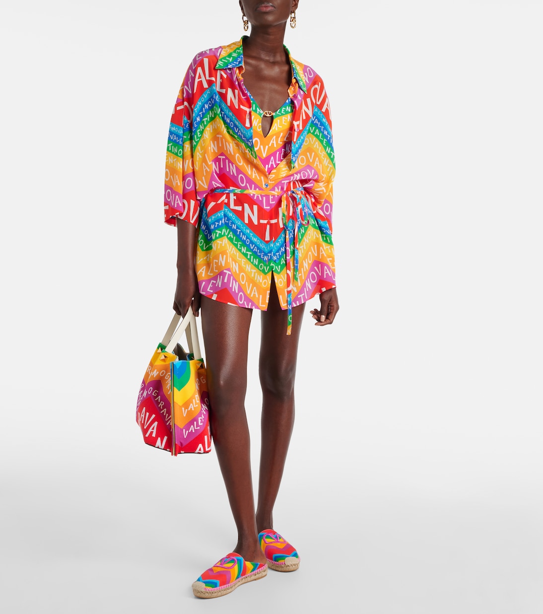 Alpargatas de lona con VLogo | Valentino Garavani