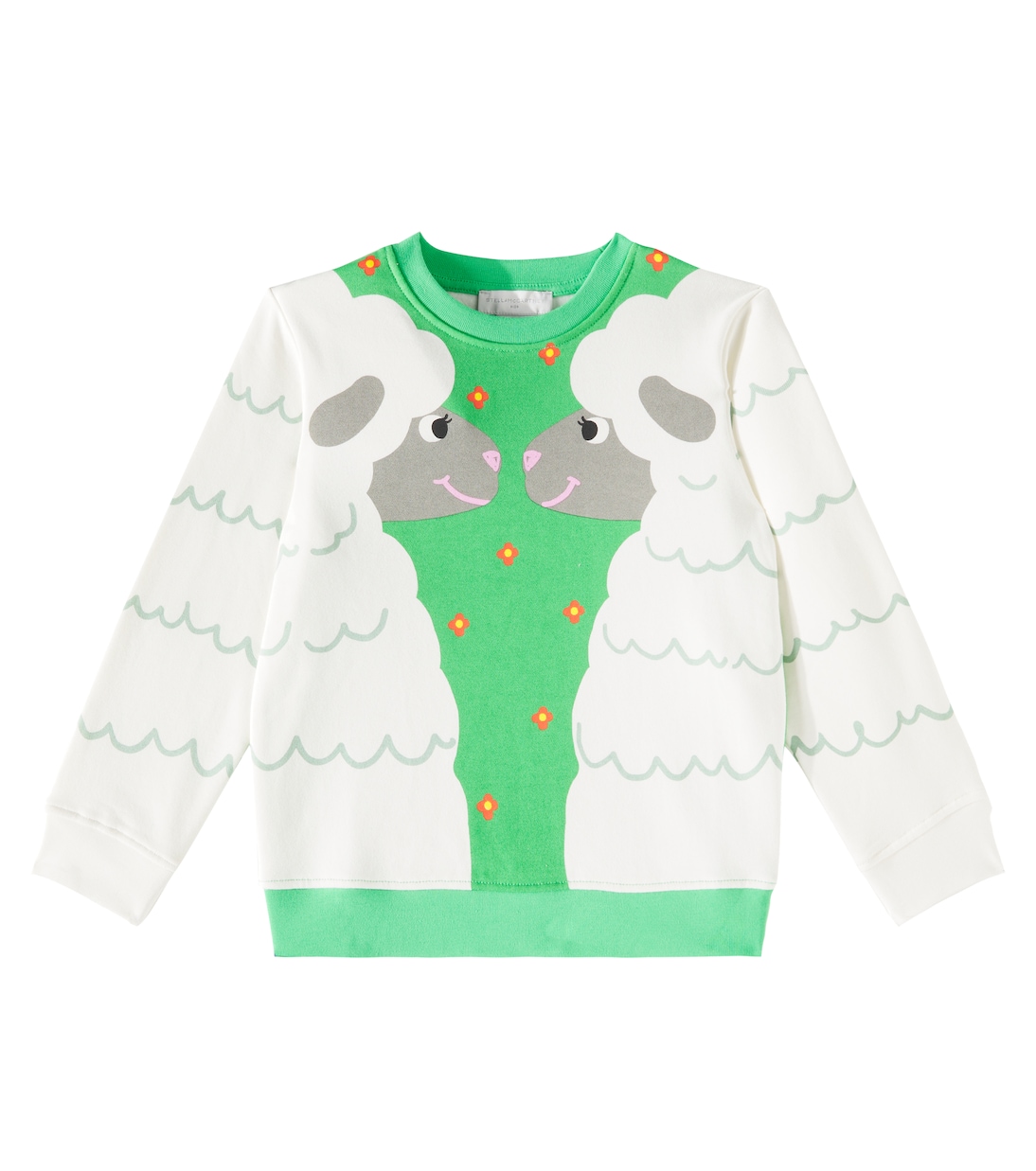 Printed cotton jersey sweatshirt | Stella McCartney Kids