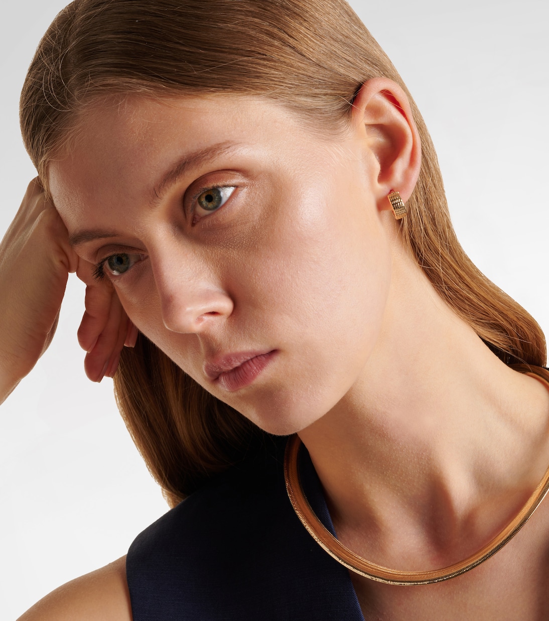 Le Groove 14kt gold hoop earrings | Stone and Strand