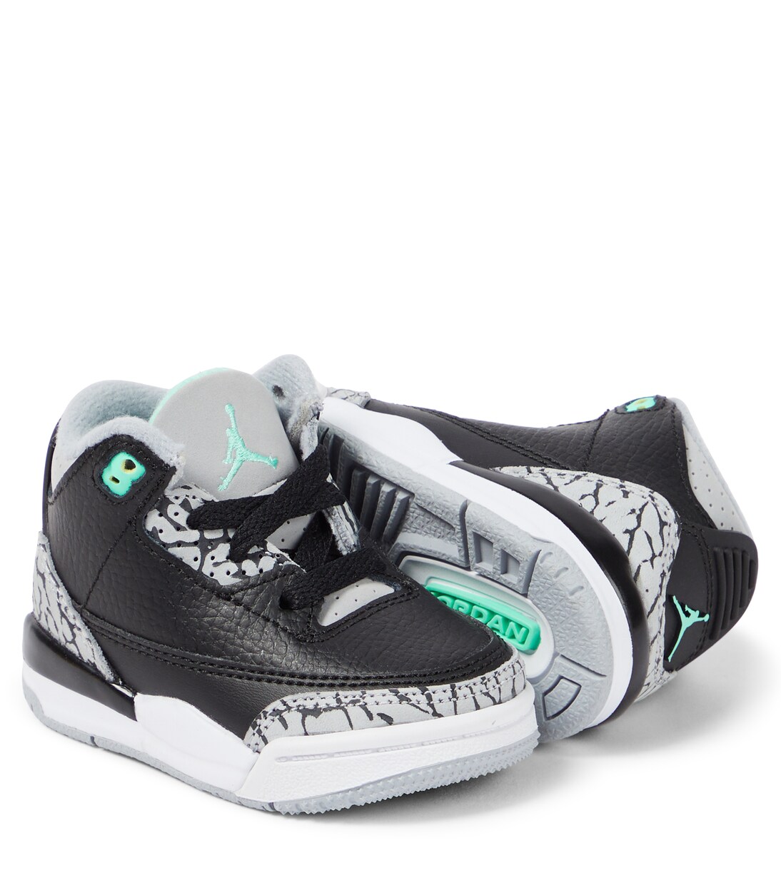 Baby Sneakers Air Jordan 3 Retro aus Leder | Nike Kids