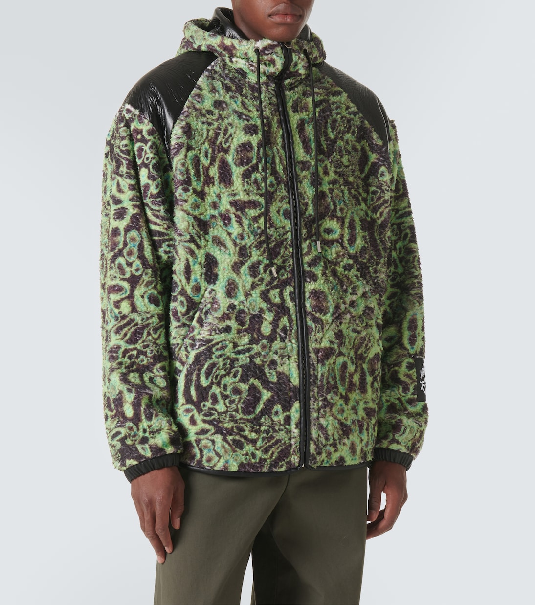 Printed fleece jacket | Acne Studios