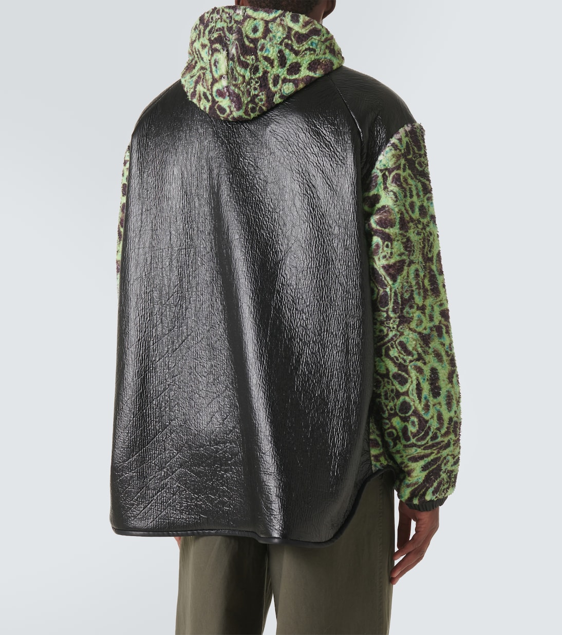 Printed fleece jacket | Acne Studios