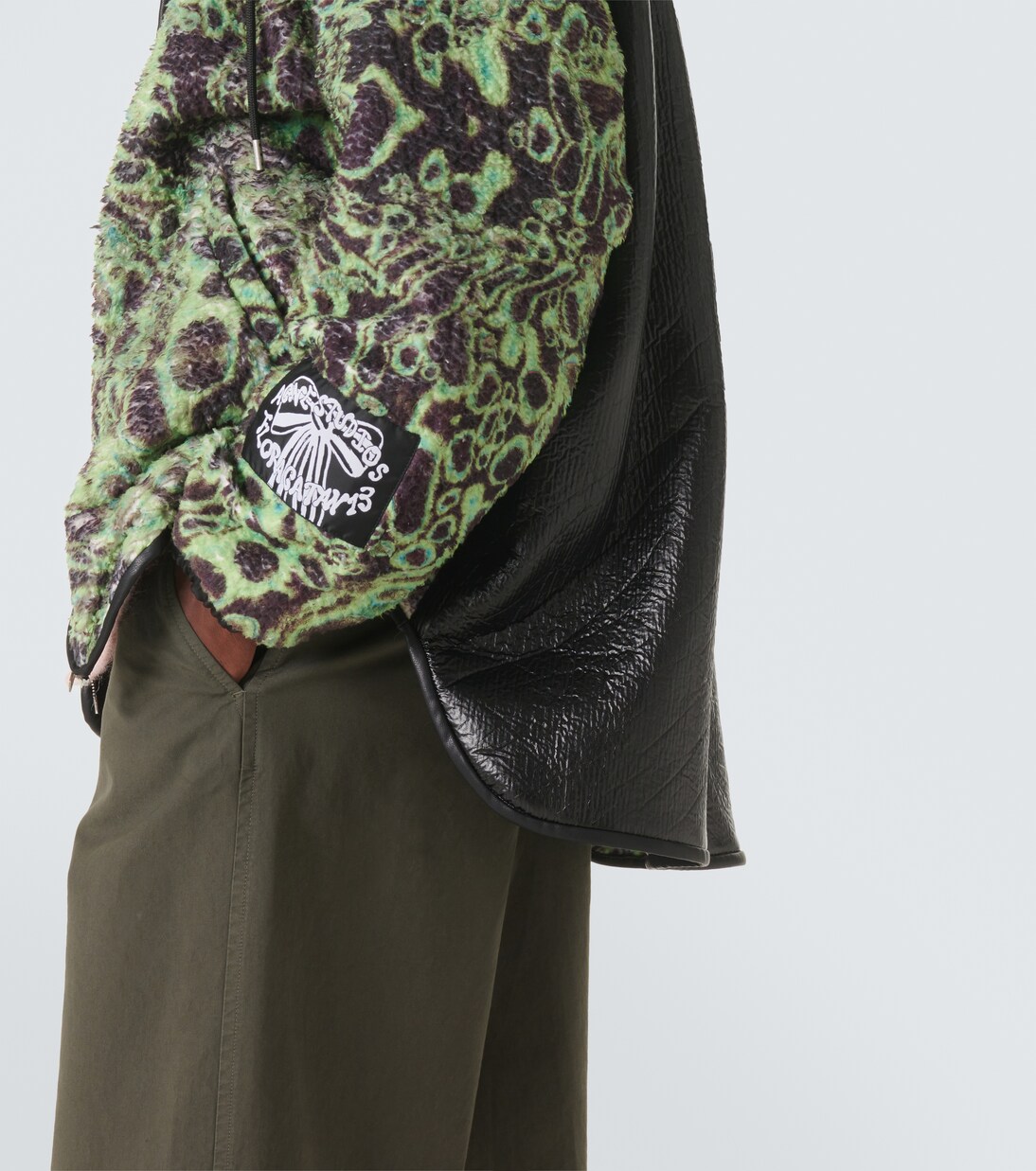 Printed fleece jacket | Acne Studios