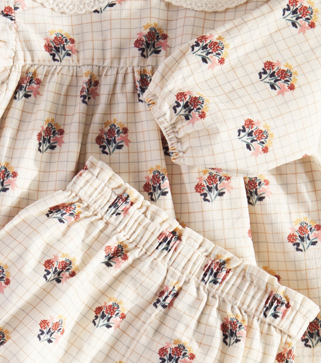 Baby Franca blouse and bloomers set | C'era Una Volta