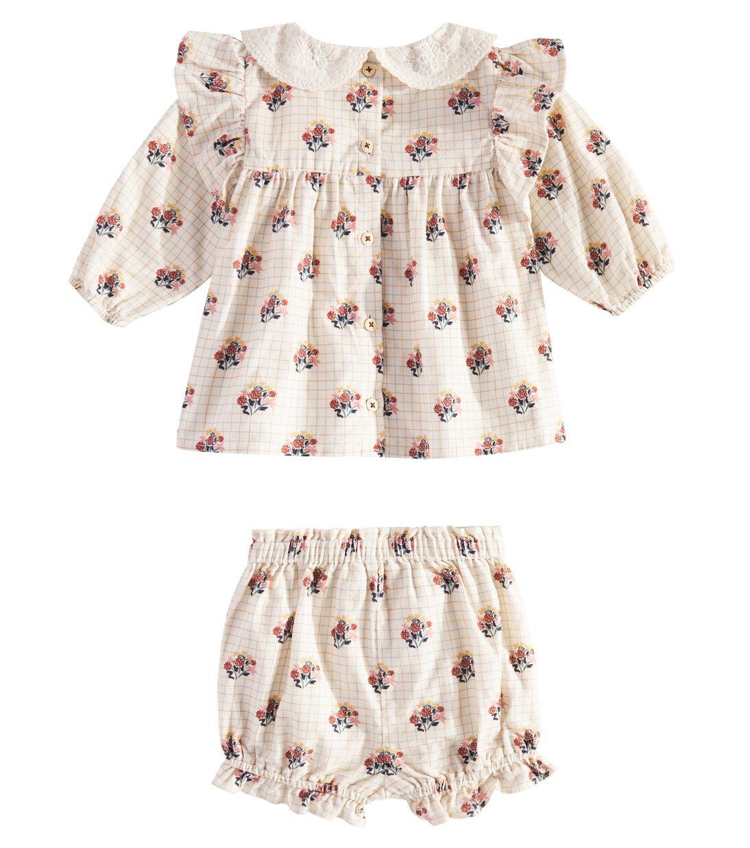 Baby Franca blouse and bloomers set | C'era Una Volta