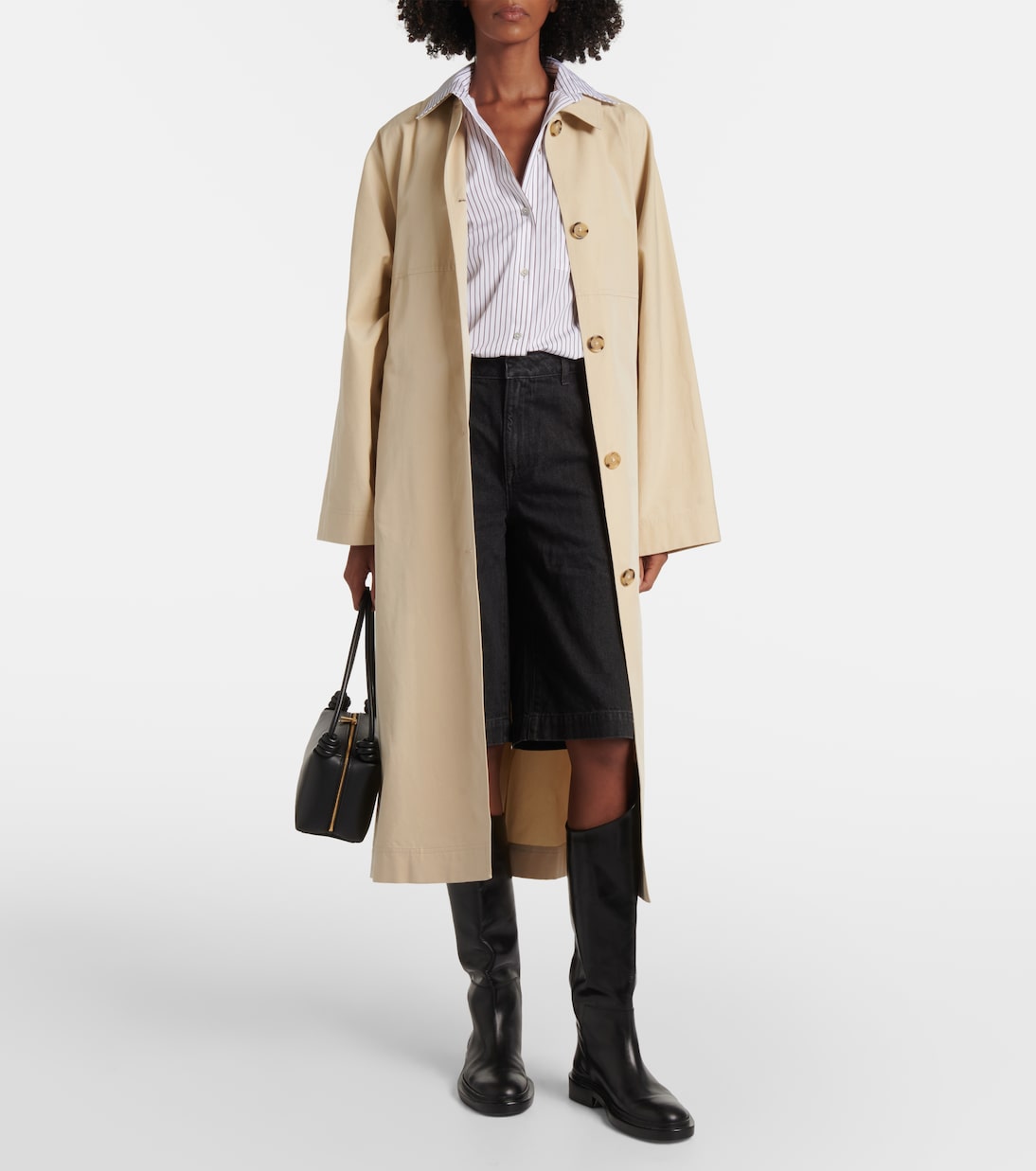 Denim Bermuda shorts | Vince