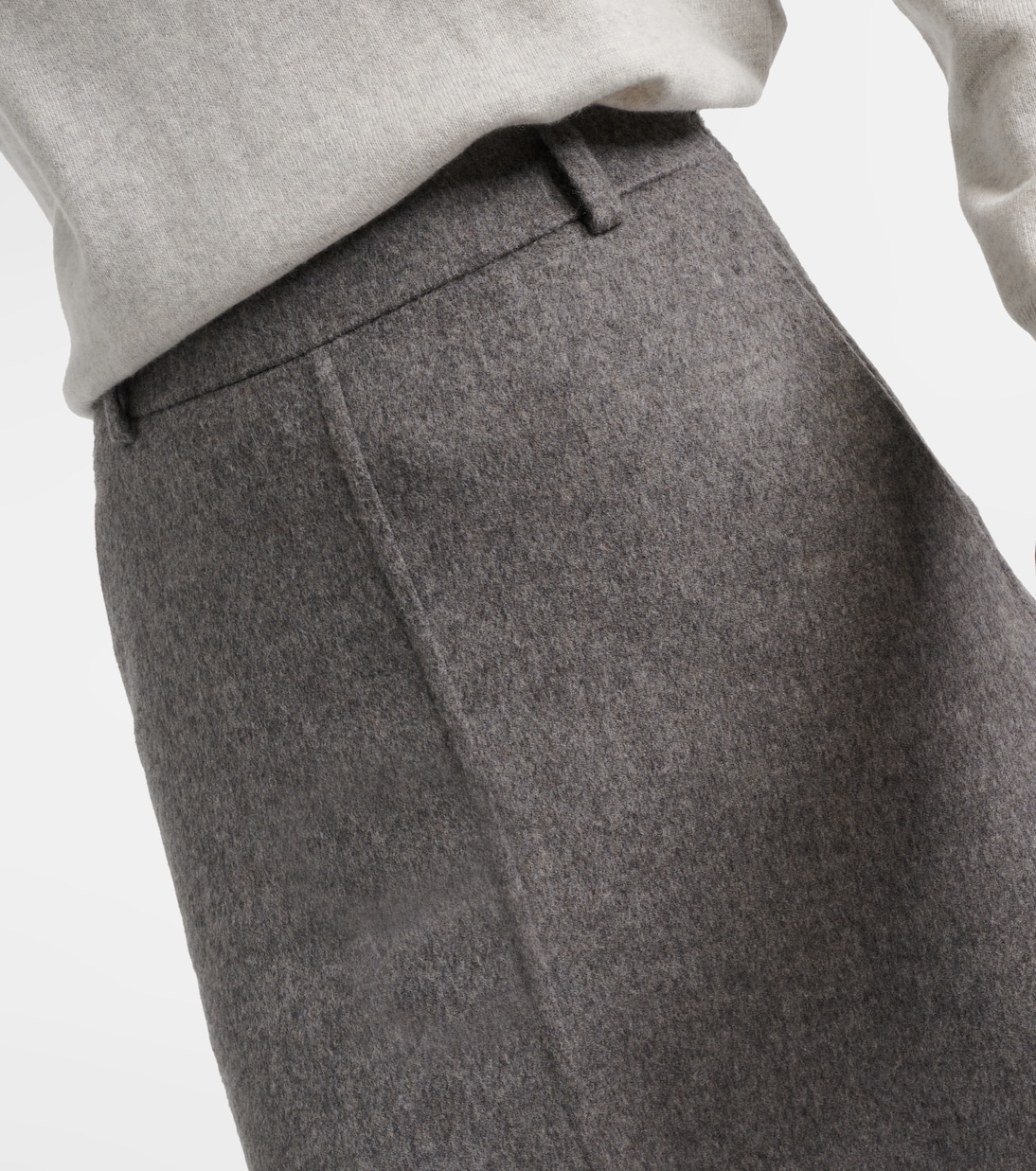 Midirock aus einem Wollgemisch | Brunello Cucinelli