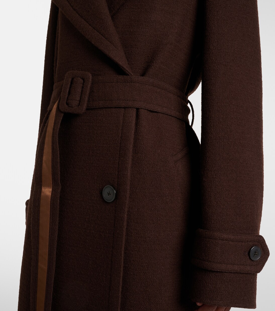 Belted wool coat | Dries Van Noten