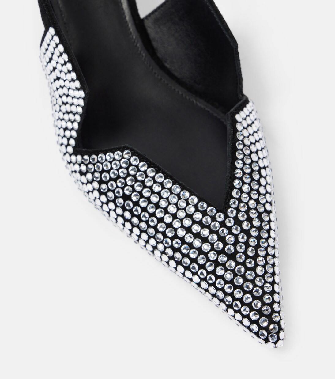 65 crystal-embellished leather pumps | Coperni