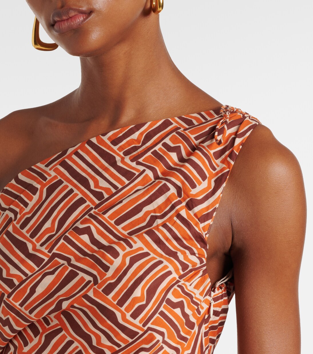 Robe longue Alskar rayée en coton | Faithfull