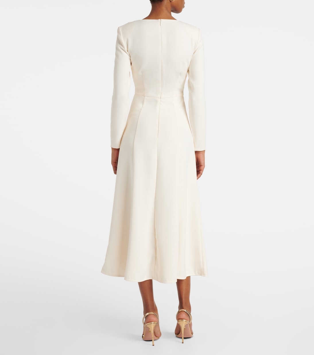 Robe de cocktail en crêpe de satin | Roland Mouret