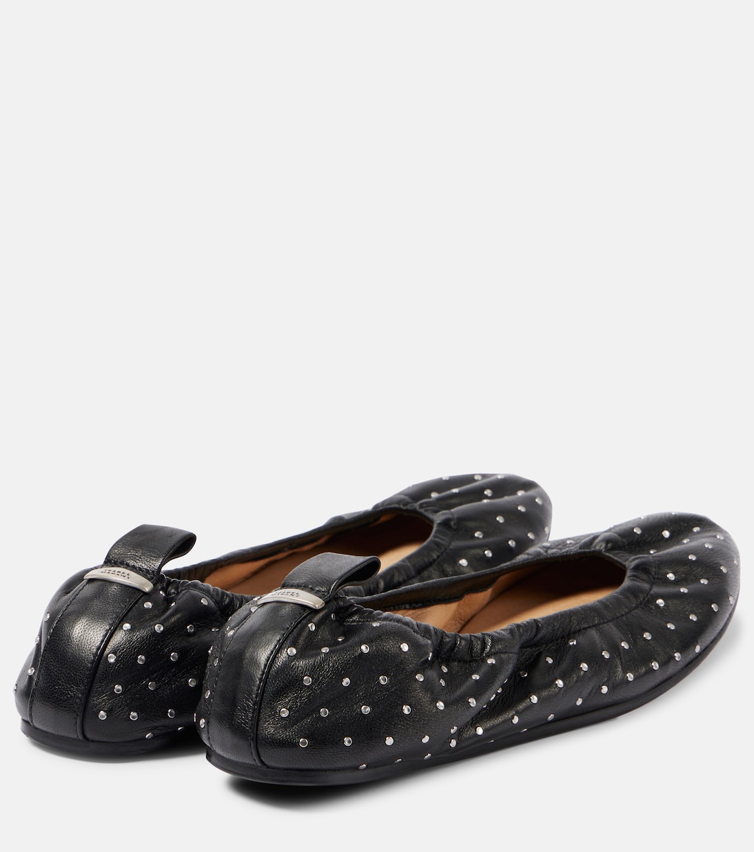 Belna embellished leather ballet flats | Isabel Marant