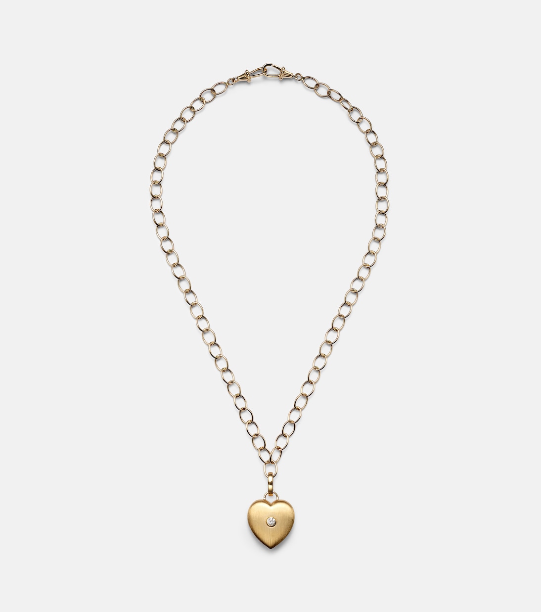 Collier Heart en or 18 ct, 14 ct et diamant | Marie Lichtenberg