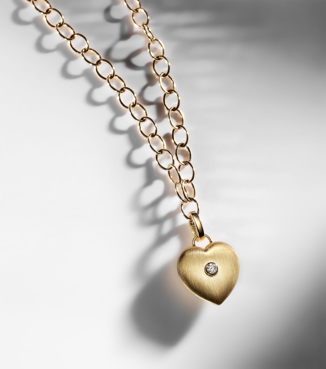 Collier Heart en or 18 ct, 14 ct et diamant | Marie Lichtenberg