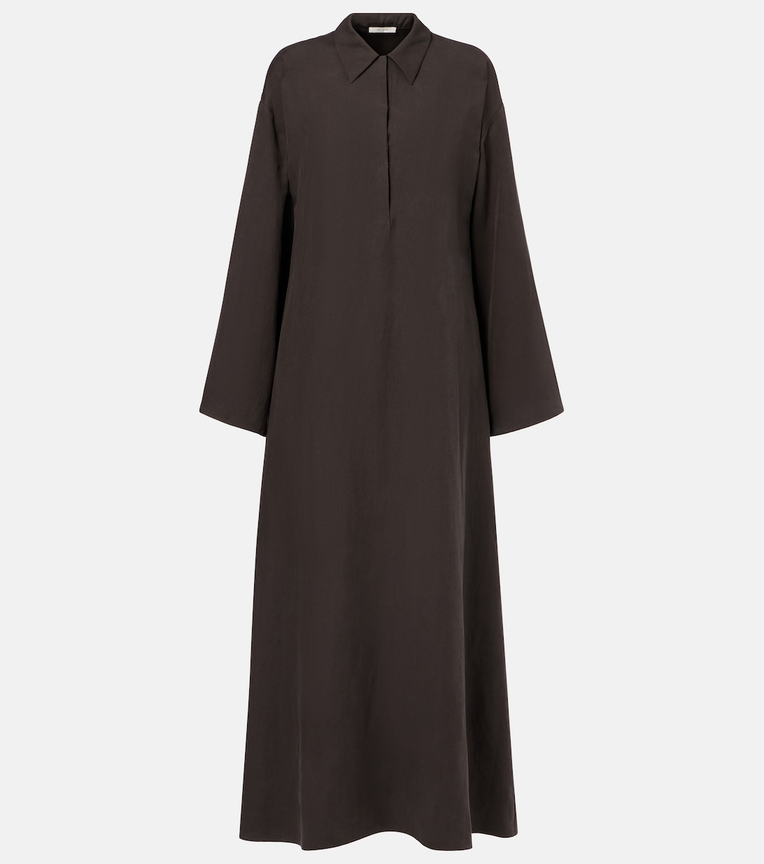 Caftán Millen de seda y lino | The Row