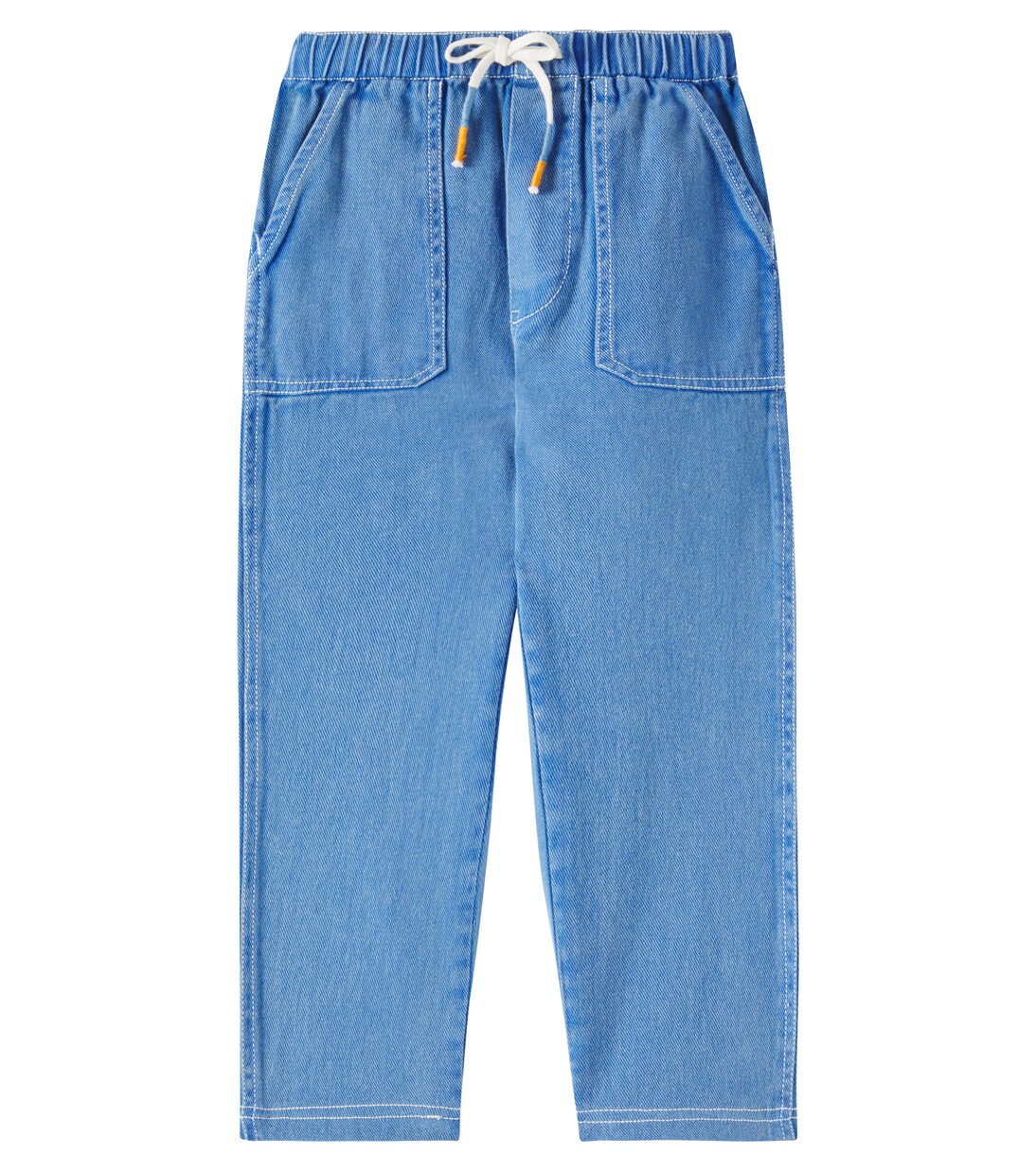 Borshan 코튼 트윌 와이드 팬츠 | Louise Misha