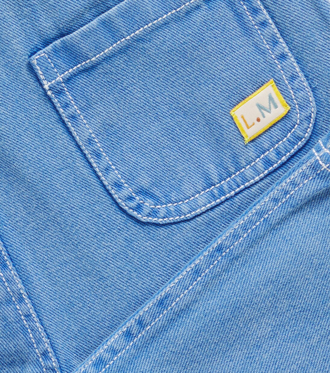 Borshan 코튼 트윌 와이드 팬츠 | Louise Misha