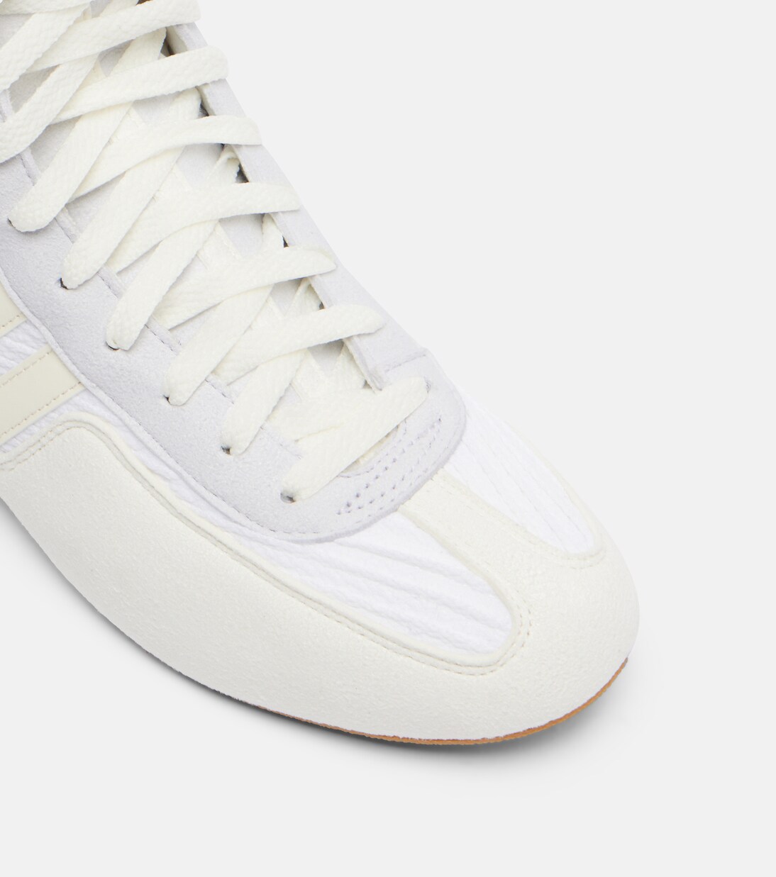 x Stella McCartney Rasant V3 fringed high-top sneakers | Adidas