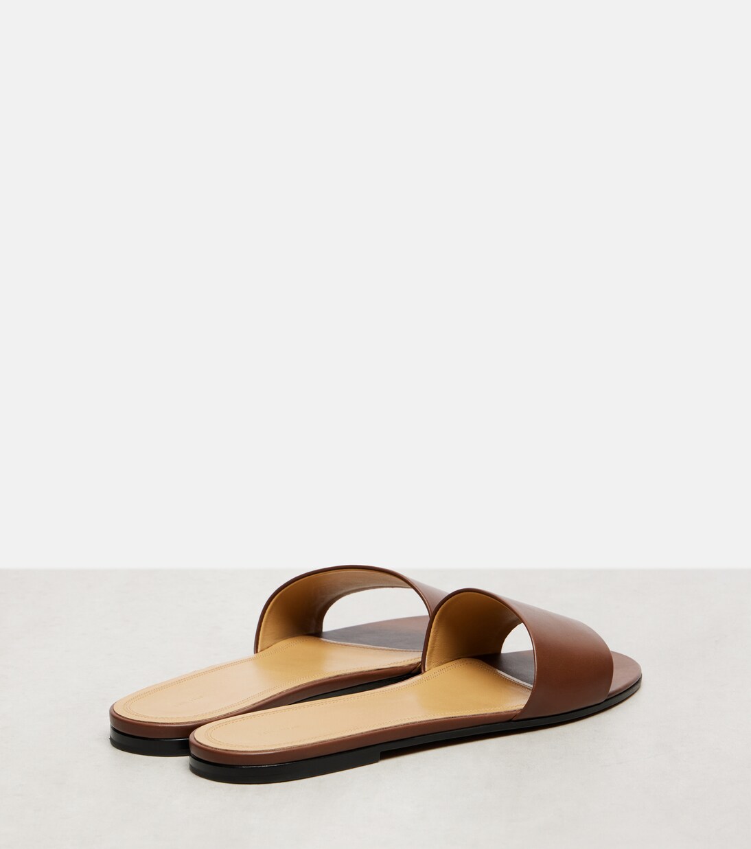 Signum leather slides | The Row