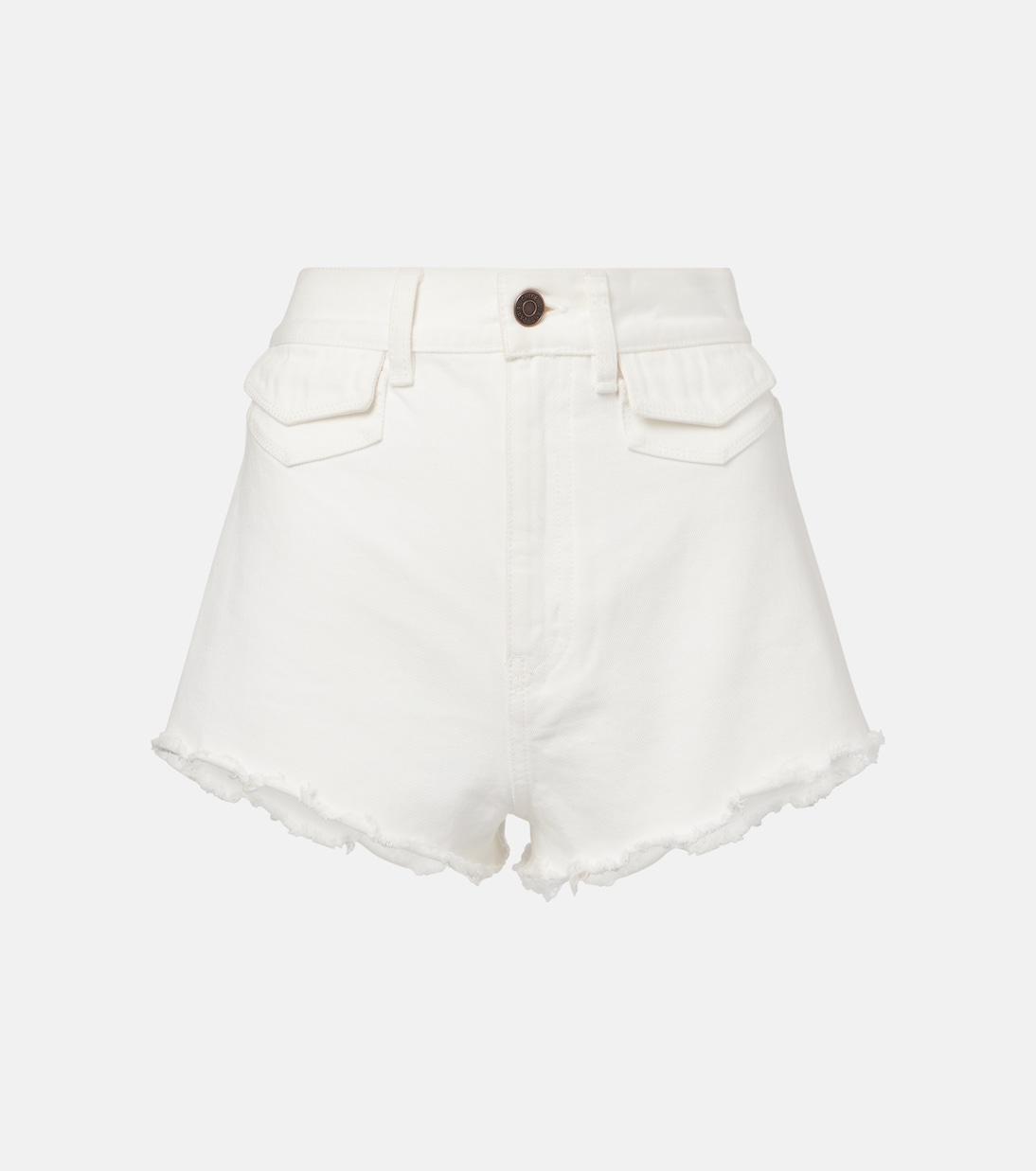  Distressed denim shorts | Chloé
