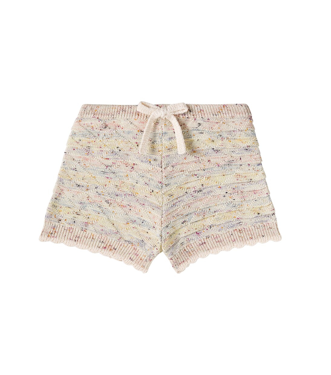 Rhiannon knitted cotton-blend shorts | Zimmermann Kids