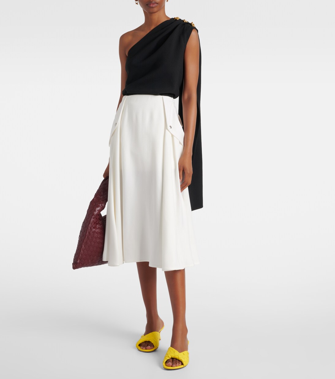 Mules Blink 50 Intrecciato en cuir | Bottega Veneta